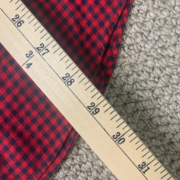 Ralph Lauren Mens Shirt Size XL Red/Blue Gingham Button Down Long Sleeves - Picture 6 of 12